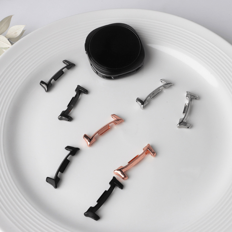 Watch Strap Replacement - อะแดปเตอร์เชื่อมต่อสายนาฬิกาโลหะสแตนเลสสำหรับ Samsung Galaxy Watch 8/8 classic