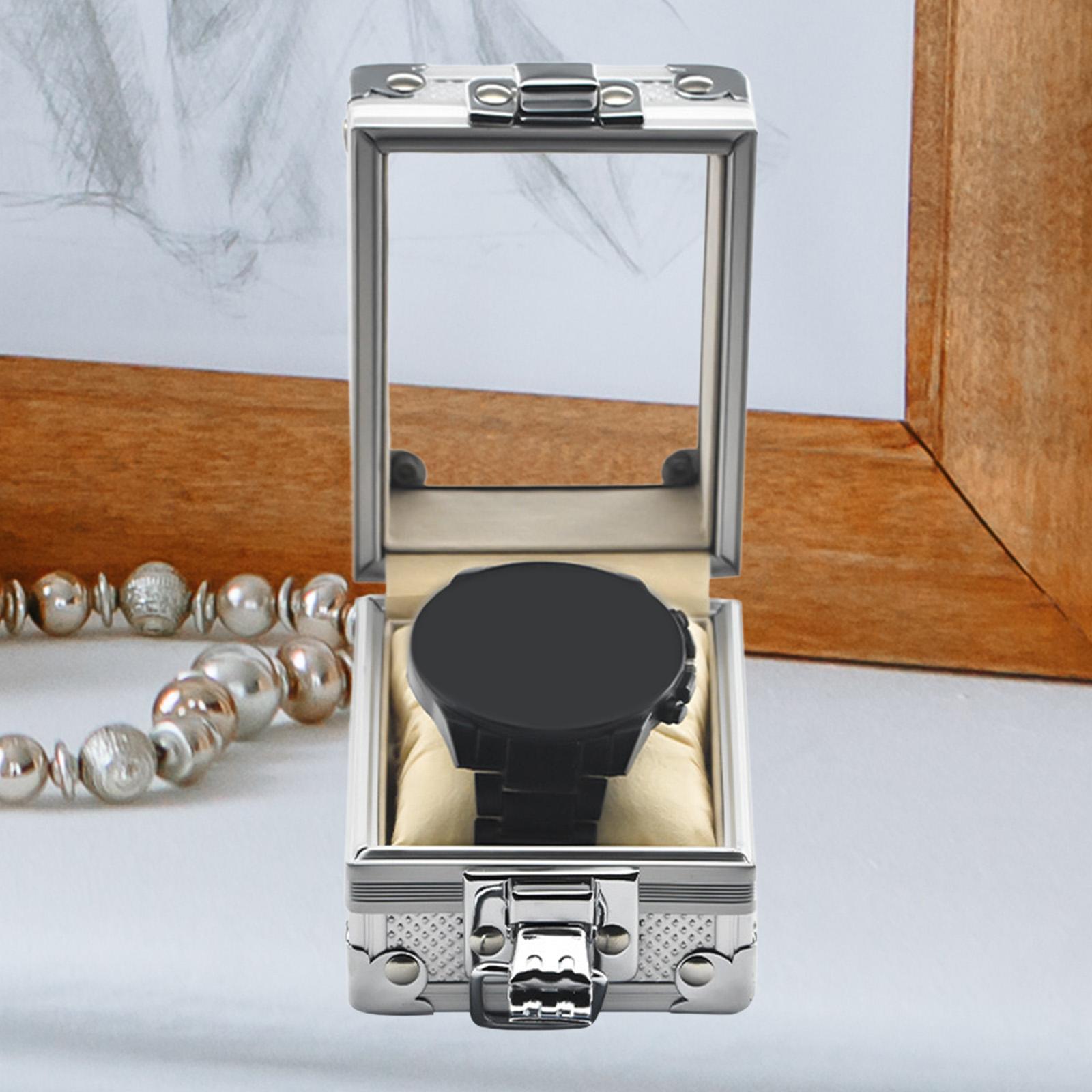 Jewelry Box With Watches - กล่องเก็บนาฬิกา กล่องเก็บเครื่องประดับ สร้อยข้อมือ พร้อมหมอนผ้า