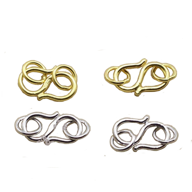 Sterling Silver Ring - ตะขอเกี่ยวเงินแท้ 925 จำนวน 10 ชิ้น สำหรับทำสร้อยข้อมือ