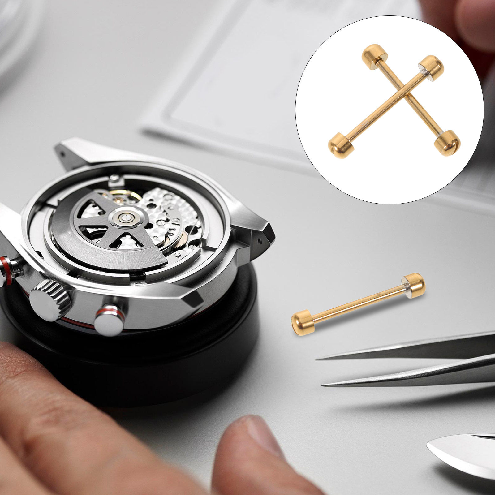 Watch Strap Replacement - สกรูเชื่อมสายนาฬิกา 2 ชิ้น ขนาด 16 มม.