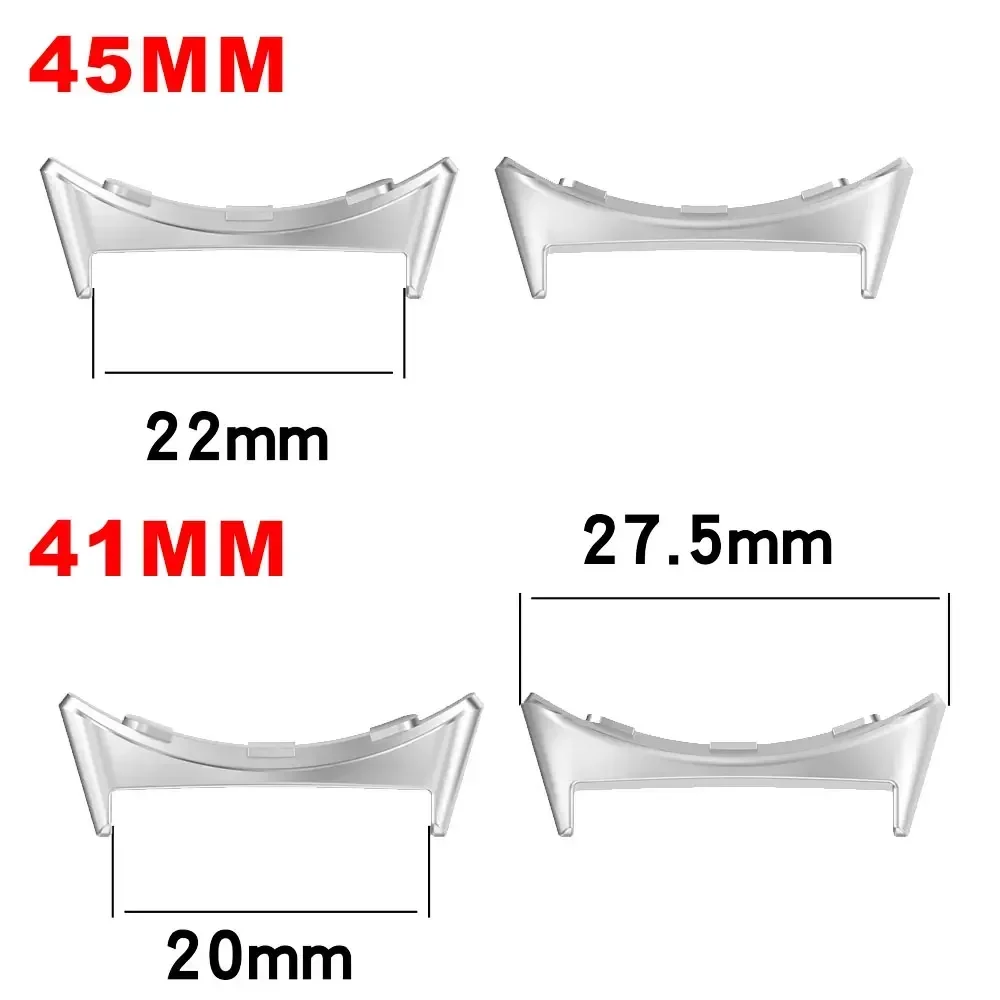 2pcs สายนาฬิกาอะแดปเตอร์สําหรั - Watch Strap Replacement บทวิจารณ์และราคา