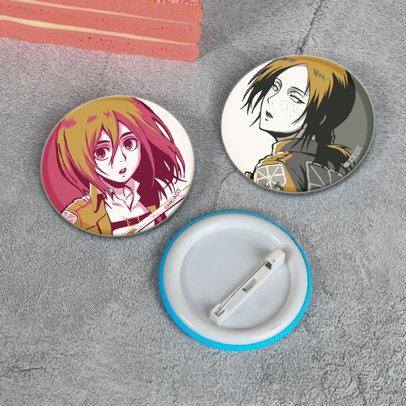 เข็มกลัด Attack on Titan ทำมือ - Levi Jewelry & Watches Inc บทวิจารณ์และราคา