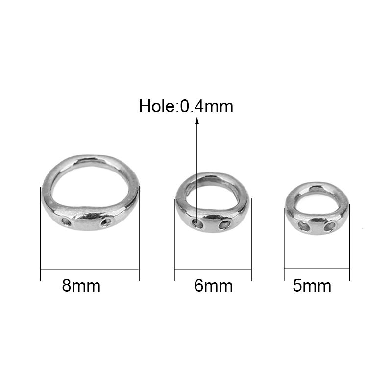 ตะขอเกี่ยวสร้อยคอสแตนเลส 20 ชิ - Charm Bracelet Beads บทวิจารณ์และราคา