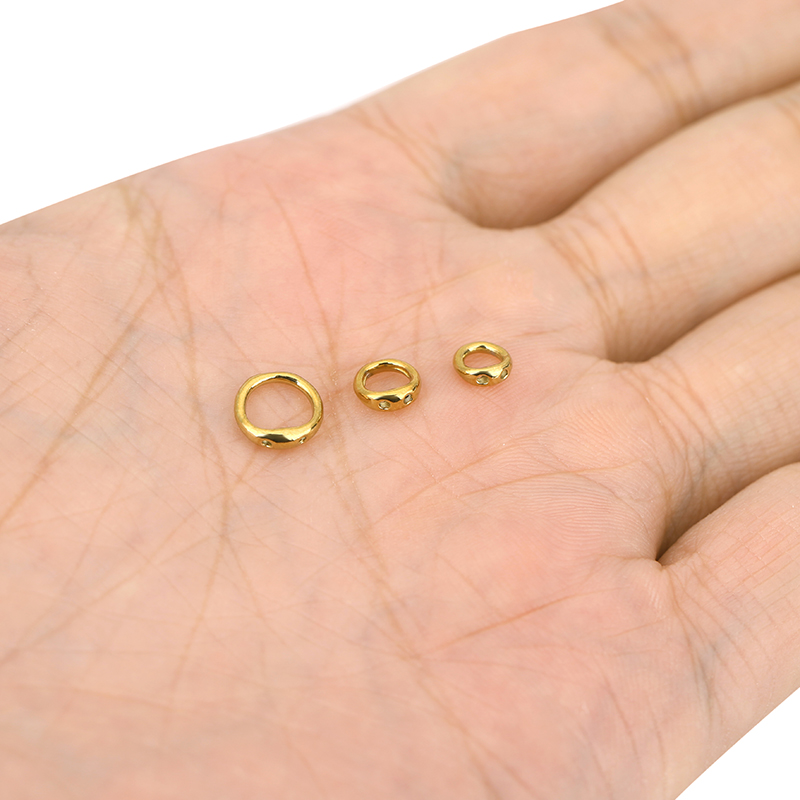 ตะขอเกี่ยวสร้อยคอสแตนเลส 20 ชิ - Charm Bracelet Beads บทวิจารณ์และราคา