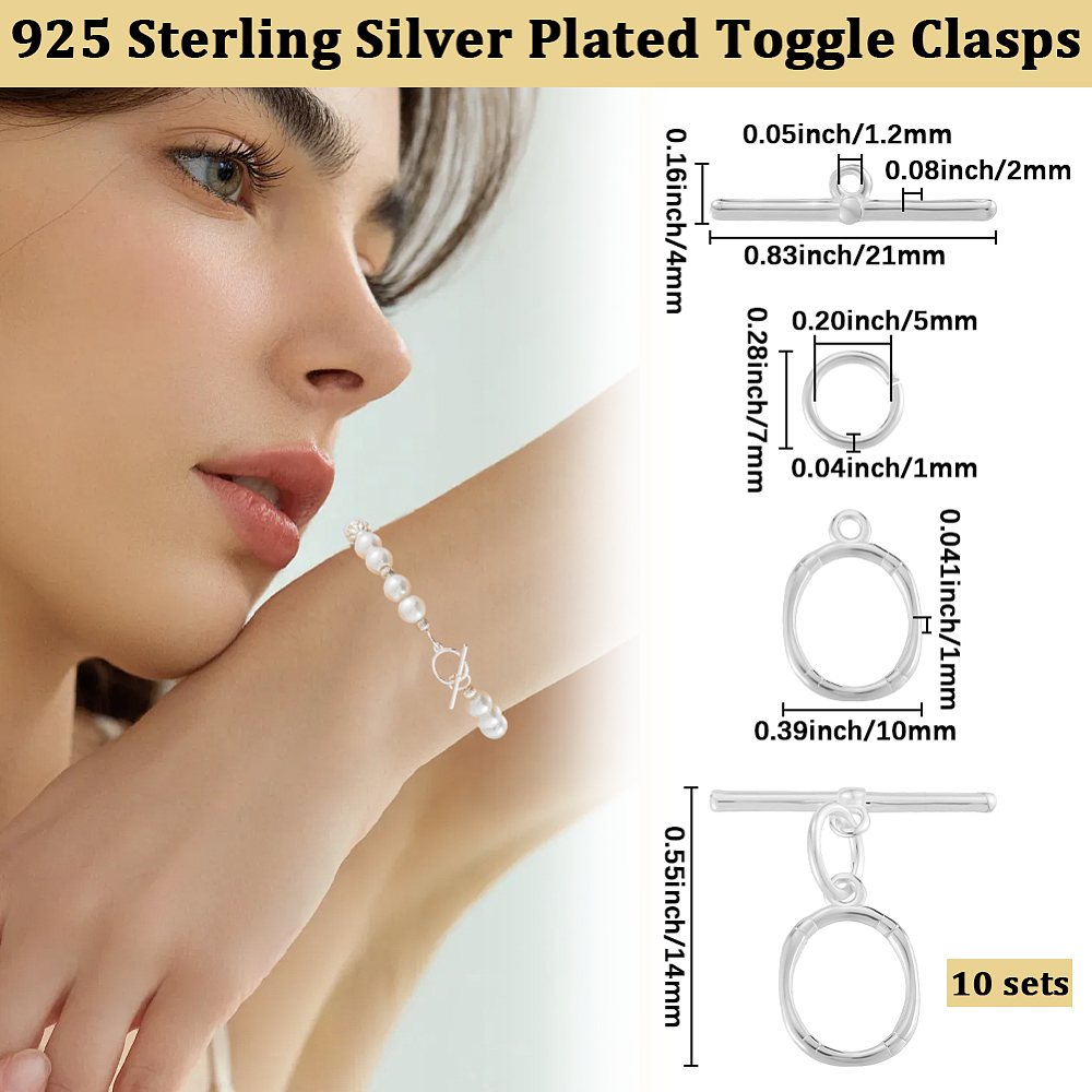 ตัวล็อกแบบทองเหลืองพร้อมห่วงทอ - Sterling Silver Ring บทวิจารณ์และราคา