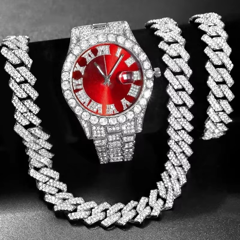 3/4 ชิ้น ชุดเครื่องประดับนาฬิก - Icebox Jewelry Watches บทวิจารณ์และราคา