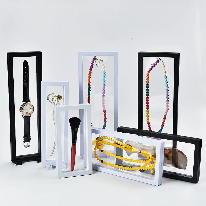 สีดำ 10 ชิ้น, ชั้นวางโชว์แบบลอ - Jewelry Box With Watches บทวิจารณ์และราคา