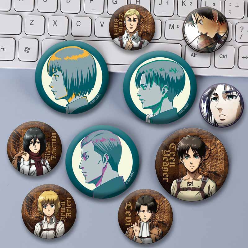 พินเคลือบลายการ์ตูนอนิเมะ อาร์ - Levi Jewelry & Watches Inc บทวิจารณ์และราคา