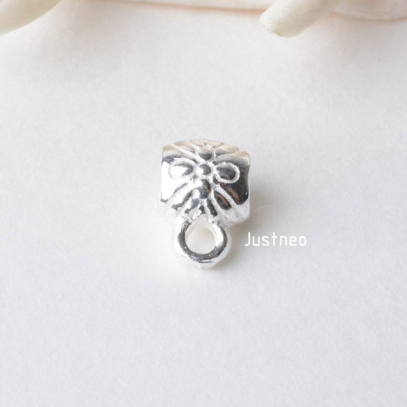 Solid 925 sterling silver Tube - Sterling Silver Ring บทวิจารณ์และราคา