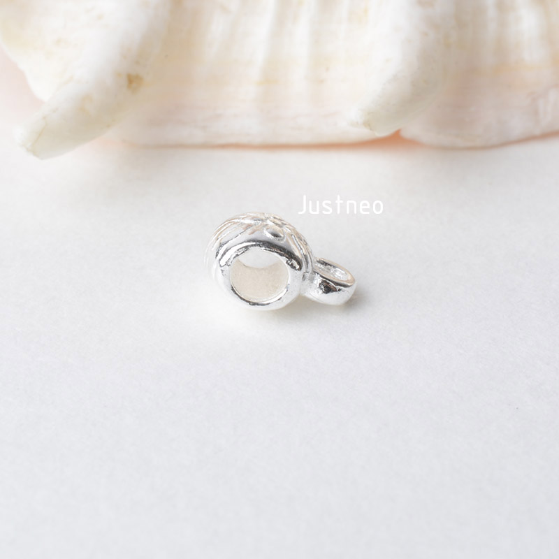 Solid 925 sterling silver Tube - Sterling Silver Ring บทวิจารณ์และราคา