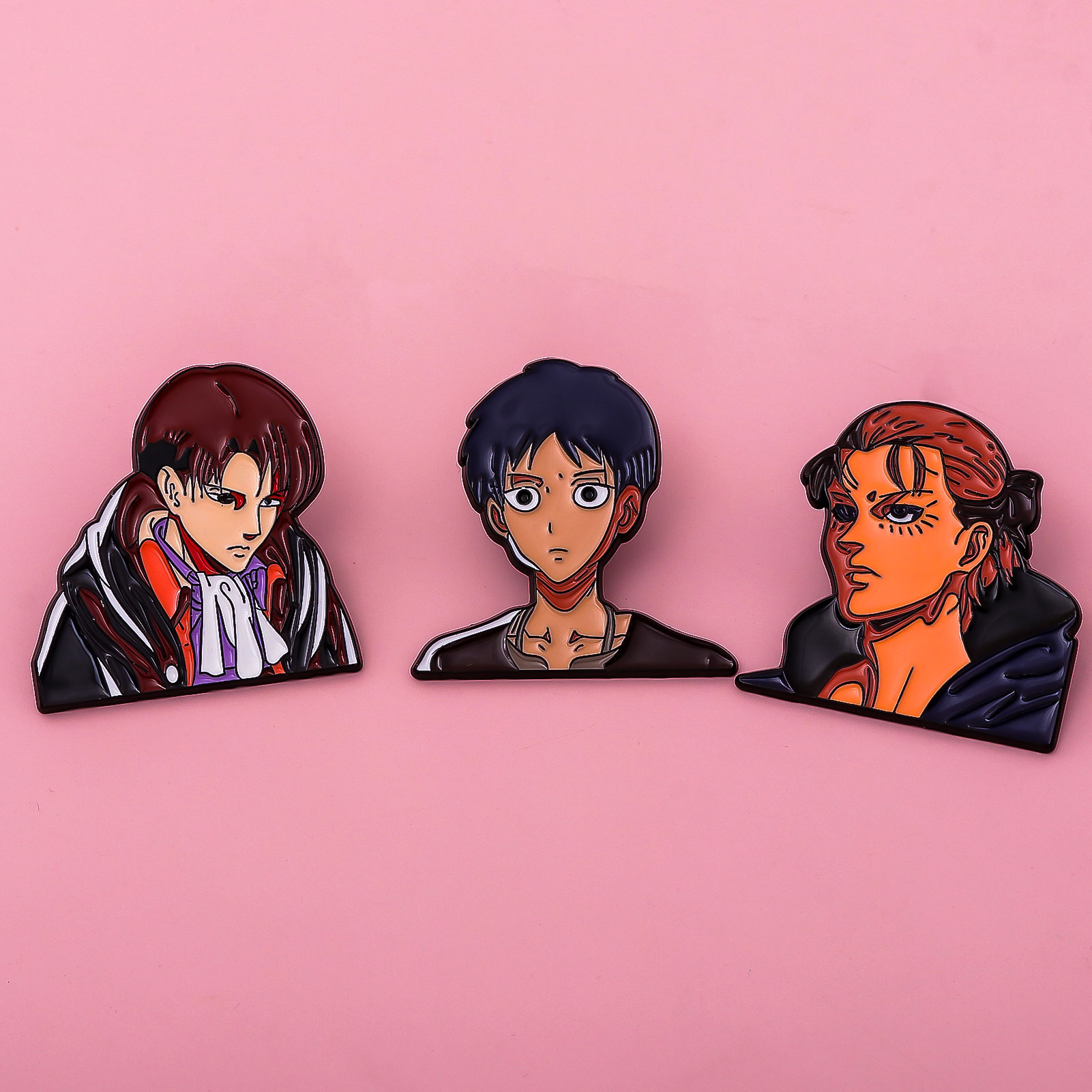 Anime Titan เข็มกลัดโลหะอะนิเม - Levi Jewelry & Watches Inc บทวิจารณ์และราคา