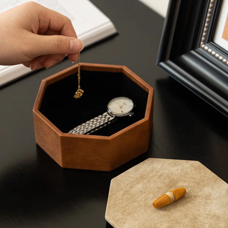 กล่องเก็บนาฬิกาหนังฟล็อกเรียบห - Jewelry Box With Watches บทวิจารณ์และราคา