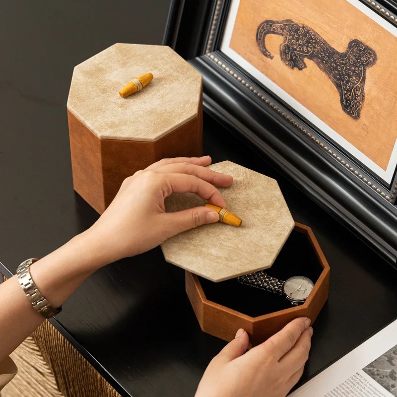 กล่องเก็บนาฬิกาหนังฟล็อกเรียบห - Jewelry Box With Watches บทวิจารณ์และราคา