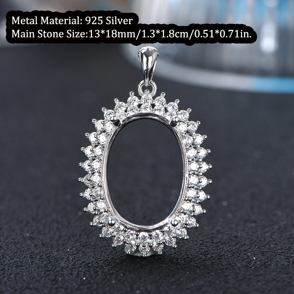 13x18 มม.S925 แหวนเงินสเตอร์ลิ - Sterling Silver Ring บทวิจารณ์และราคา