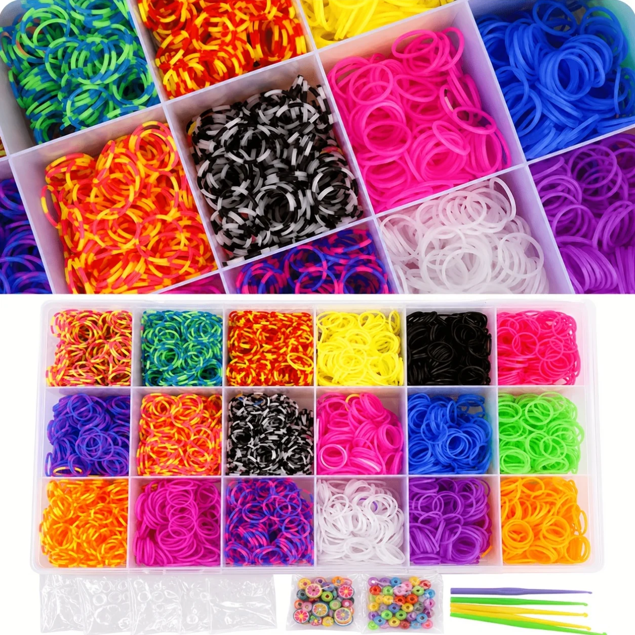 ชุดอุปกรณ์ทำสายรัดข้อมือยางยืด - Charm Bracelet Beads บทวิจารณ์และราคา