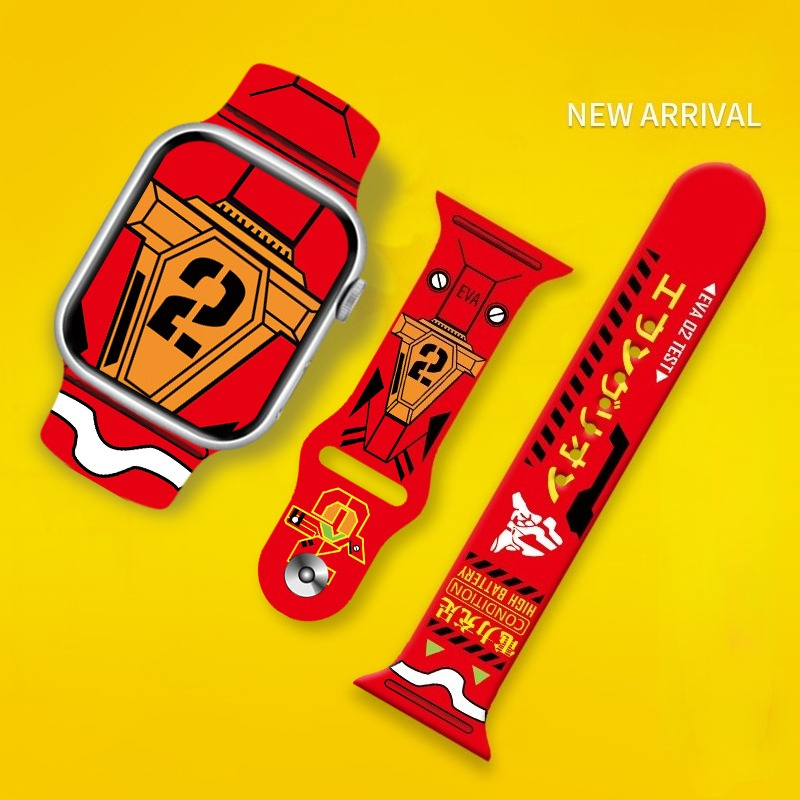 สายนาฬิกาซิลิโคนนุ่มพิมพ์ลายแฟ - Watch Strap Replacement บทวิจารณ์และราคา