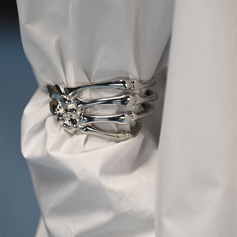 ใหม่ Punk Dark Skull Ghost Cla - Gothic Skull Ring บทวิจารณ์และราคา