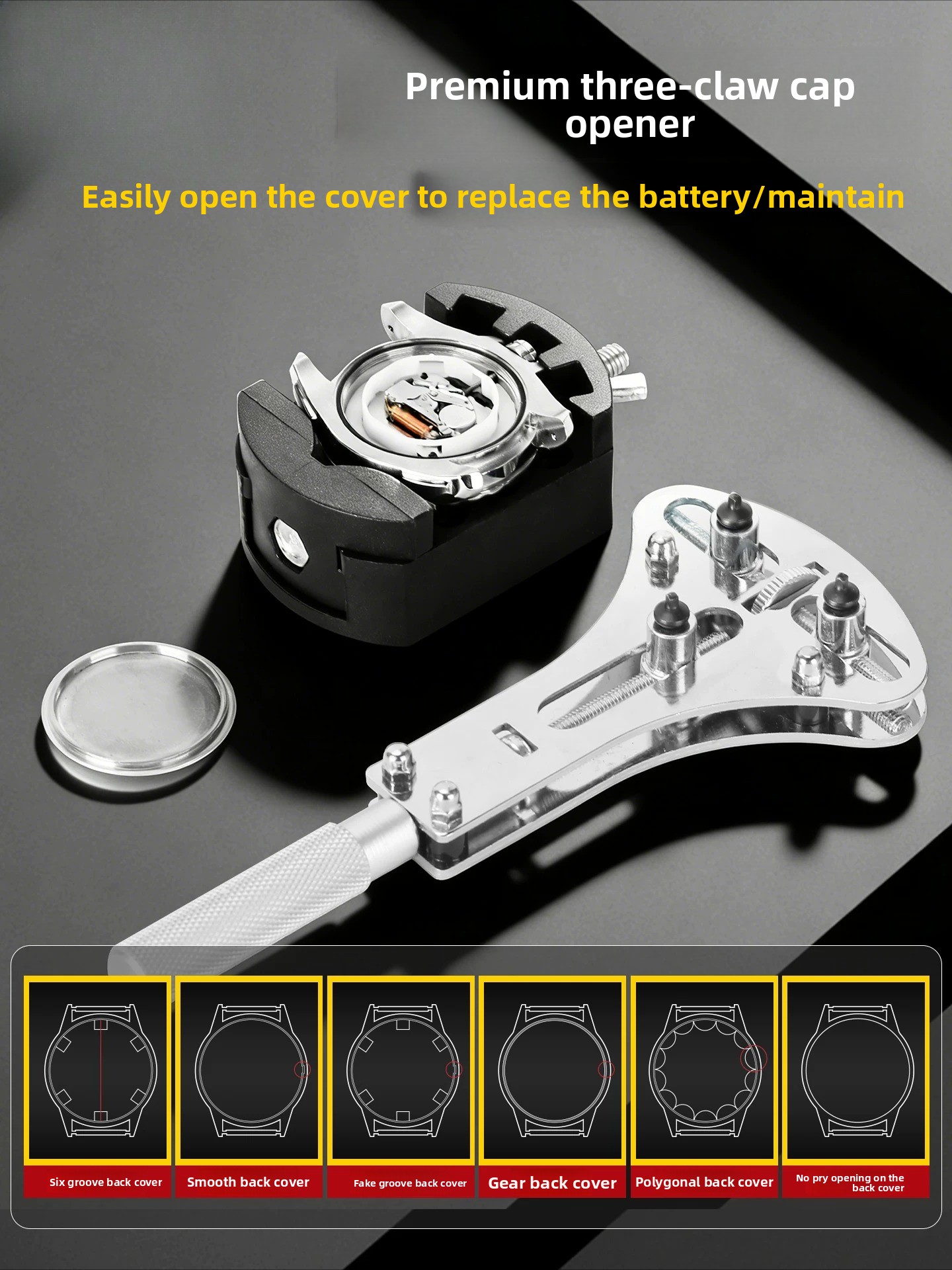 ชุดเครื่องมือซ่อมนาฬิกา, ฝาหลั - Watch Strap Replacement บทวิจารณ์และราคา
