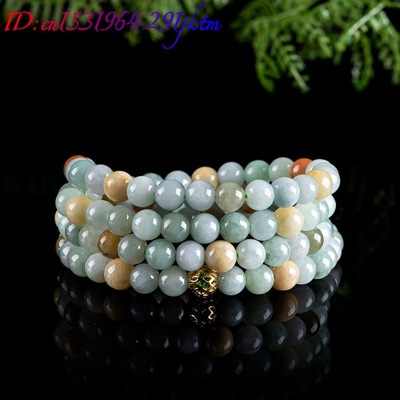 สร้อยข้อมือหยกพม่าแท้ สร้อยคอ  - Charm Bracelet Beads บทวิจารณ์และราคา
