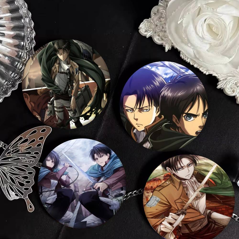 เข็มกลัดโลหะลายอนิเมะไททัน เลว - Levi Jewelry & Watches Inc บทวิจารณ์และราคา