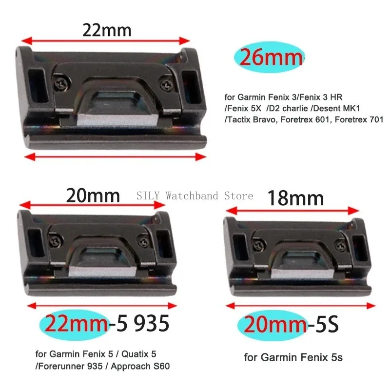 2ชิ้นสายรัดโลหะเชื่อมต่อ20/22/ - Watch Strap Replacement บทวิจารณ์และราคา