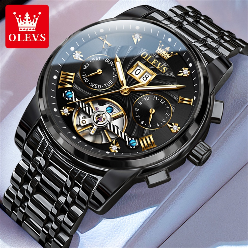 OLEVS นาฬิกาผู้ชายคลาสสิก Tour - Rolex Watch Daytona บทวิจารณ์และราคา