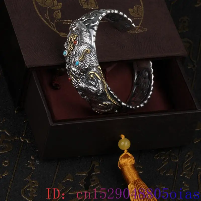 กำไลข้อมือเสือปี่เซียะนำโชค เค - Cuff Bangle Bracelet บทวิจารณ์และราคา