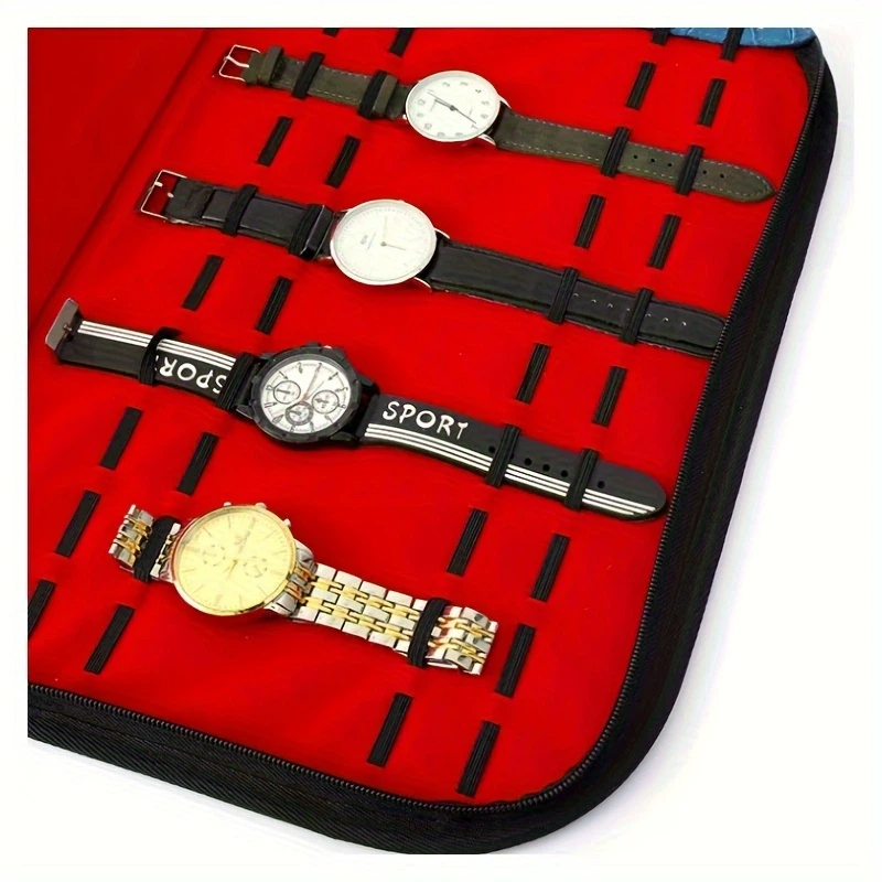 กระเป๋าเก็บนาฬิกา 20 ช่อง กระเ - Jewelry Box With Watches บทวิจารณ์และราคา