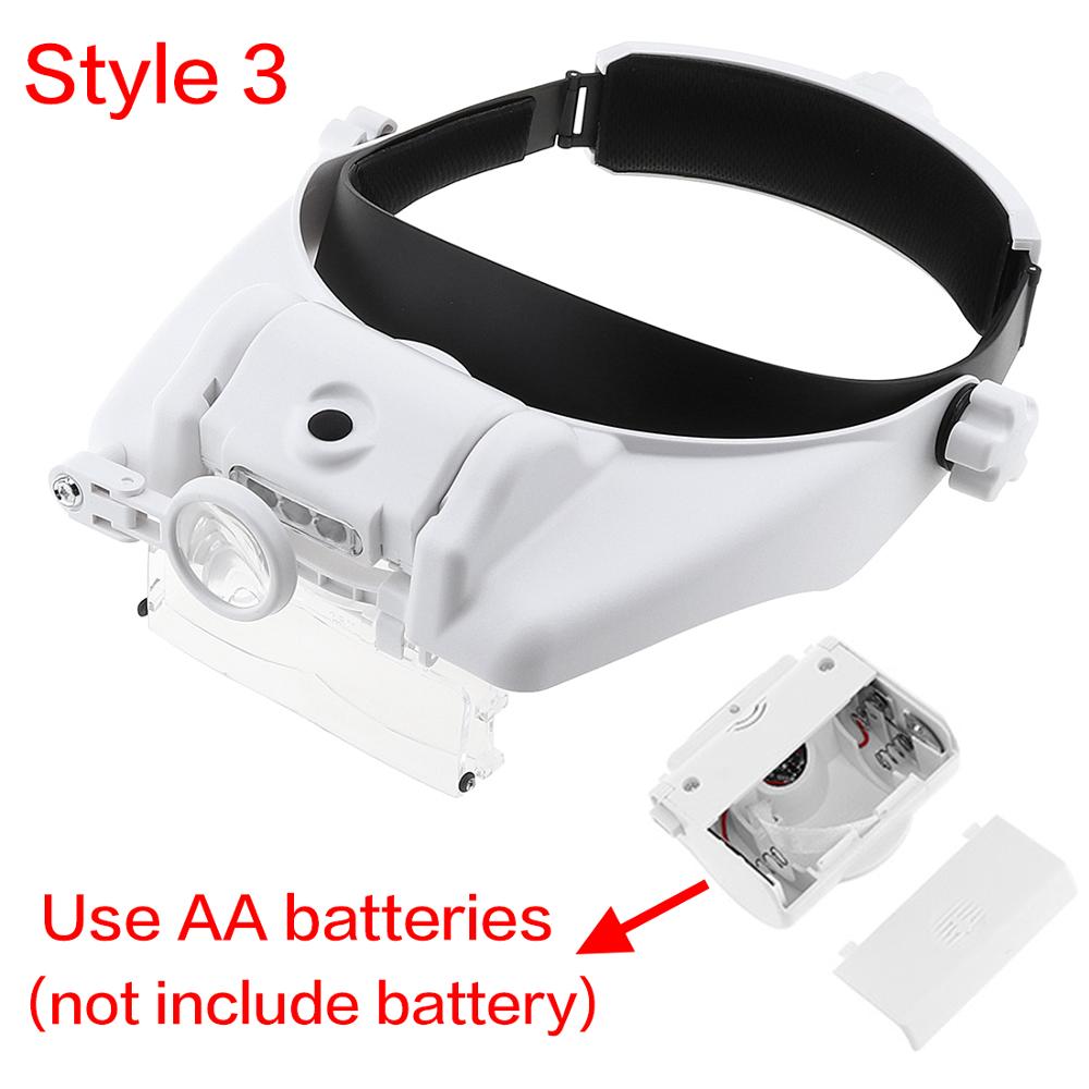 แถบคาดศีรษะแบบปรับได้แว่นขยายแ - Jewelry Eyewear Watches & Accessories บทวิจารณ์และราคา