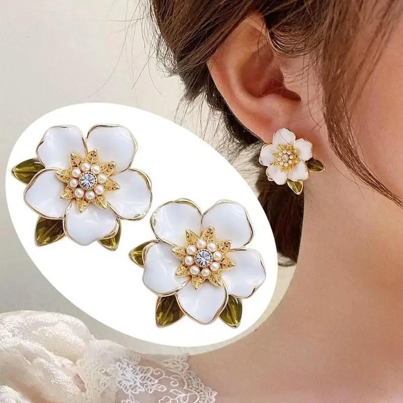 ต่างหูเข็มเงิน925วินเทจสีม่วงน - Pearl Stud Earrings บทวิจารณ์และราคา