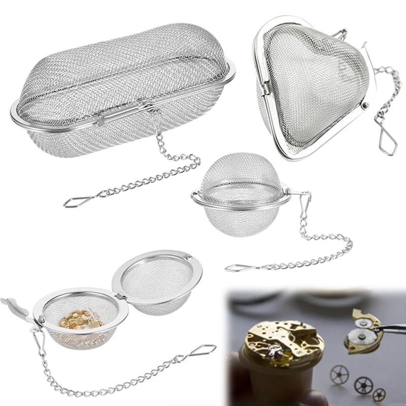 ตะกร้าตาข่ายทำความสะอาดนาฬิกาส - Jewelry Eyewear Watches & Accessories บทวิจารณ์และราคา