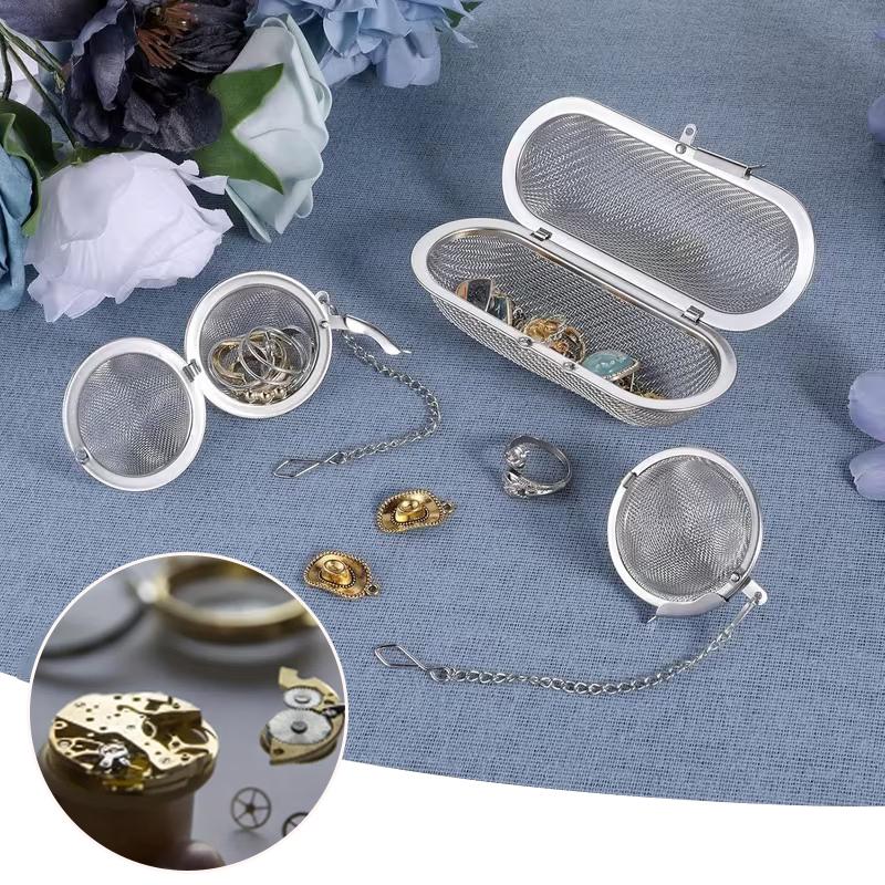 ตะกร้าตาข่ายทำความสะอาดนาฬิกาส - Jewelry Eyewear Watches & Accessories บทวิจารณ์และราคา