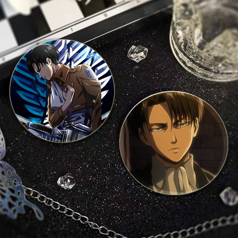 58 มม.Levi Ackerman อะนิเมะ Ba - Levi Jewelry & Watches Inc บทวิจารณ์และราคา