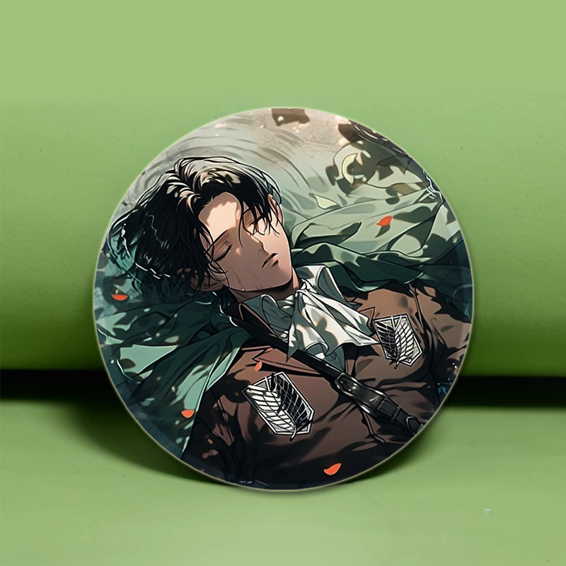 58 มม.Levi Ackerman อะนิเมะ Ba - Levi Jewelry & Watches Inc บทวิจารณ์และราคา