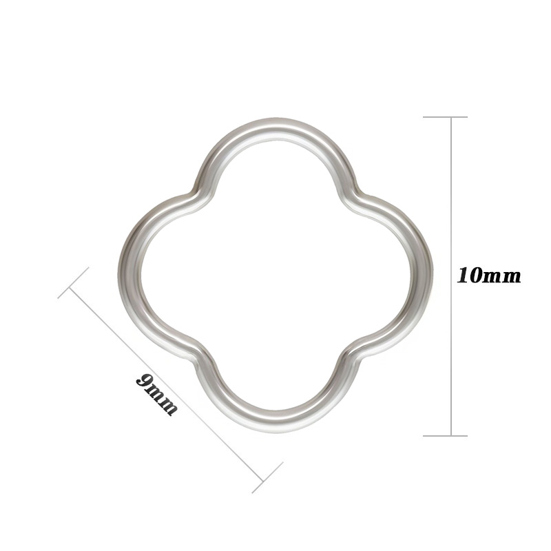 ตัวเชื่อมต่อรูปดอกไม้เงินแท้ จ - Sterling Silver Ring บทวิจารณ์และราคา