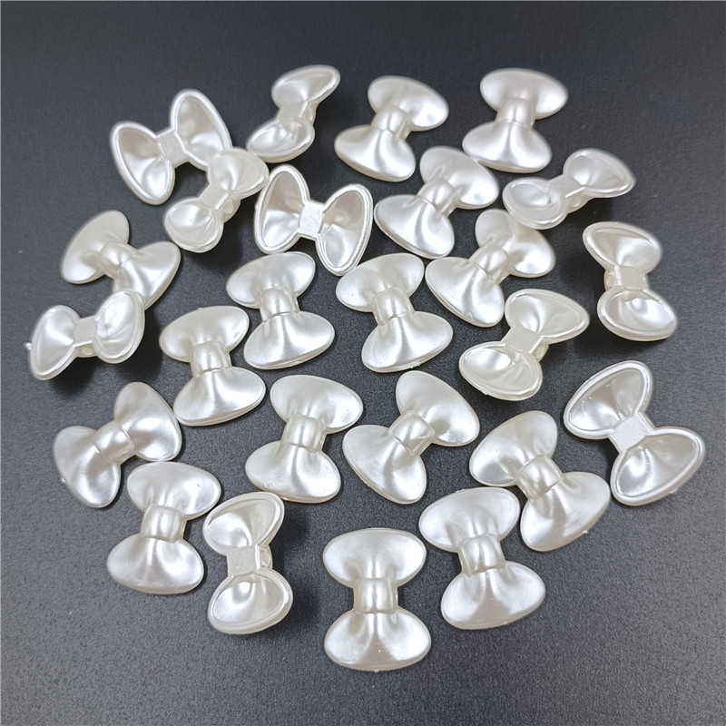 20 ชิ้น/ถุงอะคริลิคริบบิ้นโบว์ - Pearl Stud Earrings บทวิจารณ์และราคา