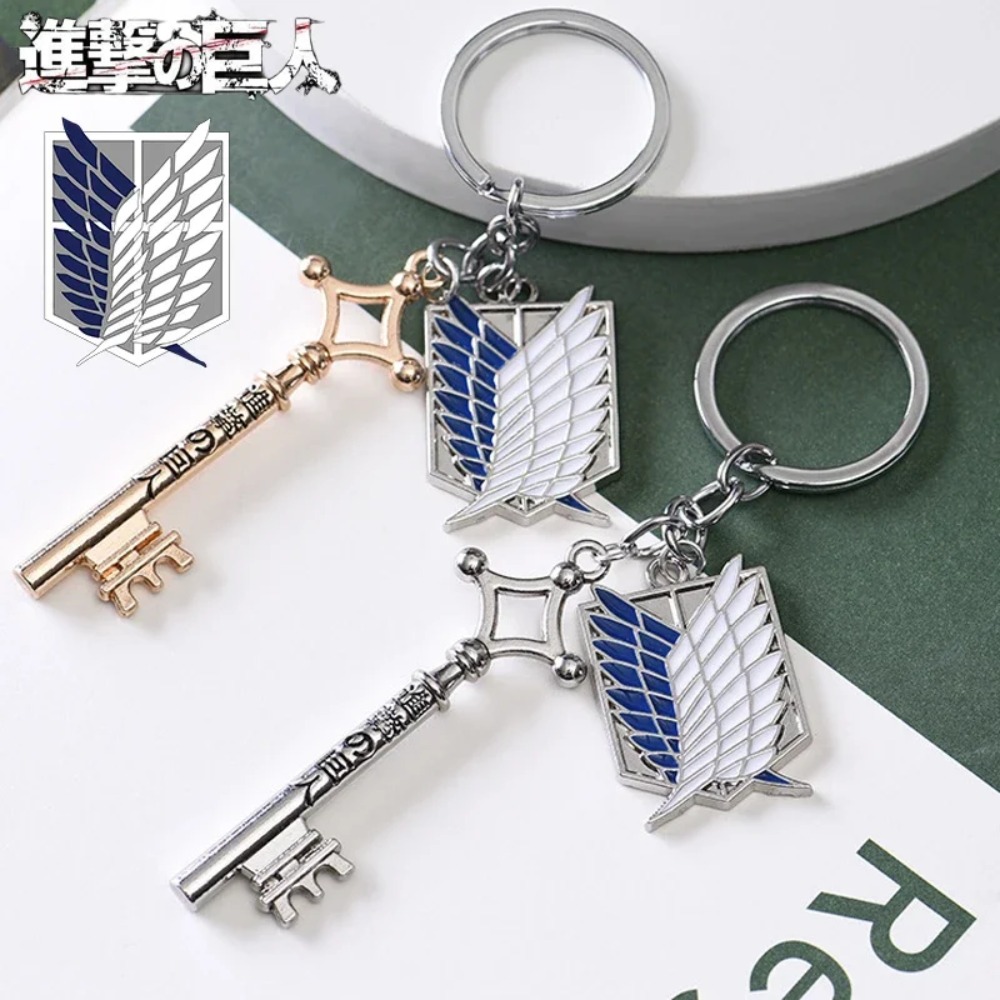 พวงกุญแจโลหะ Attack on Titan ส - Levi Jewelry & Watches Inc บทวิจารณ์และราคา