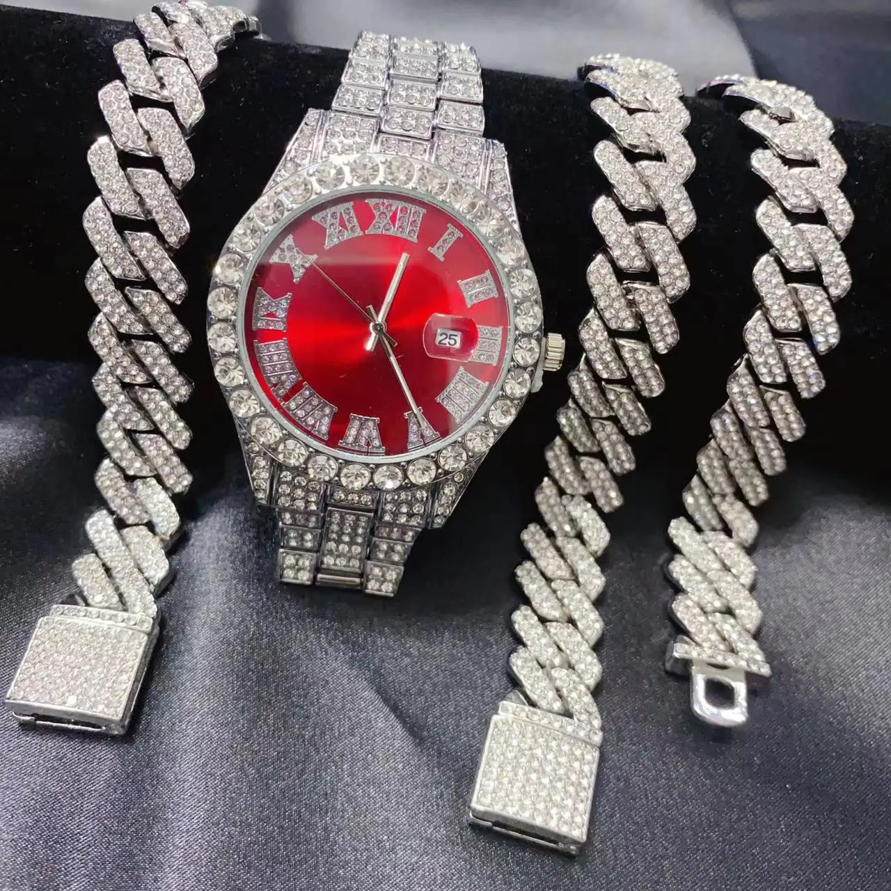 ชุดเครื่องประดับ 3 ชิ้น ประกอบ - Icebox Jewelry Watches บทวิจารณ์และราคา
