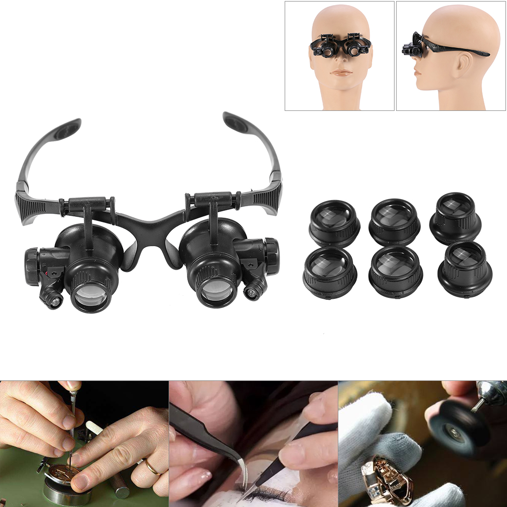 แว่นขยายแบบสวมศีรษะ รุ่นใหม่ แ - Jewelry Eyewear Watches & Accessories บทวิจารณ์และราคา