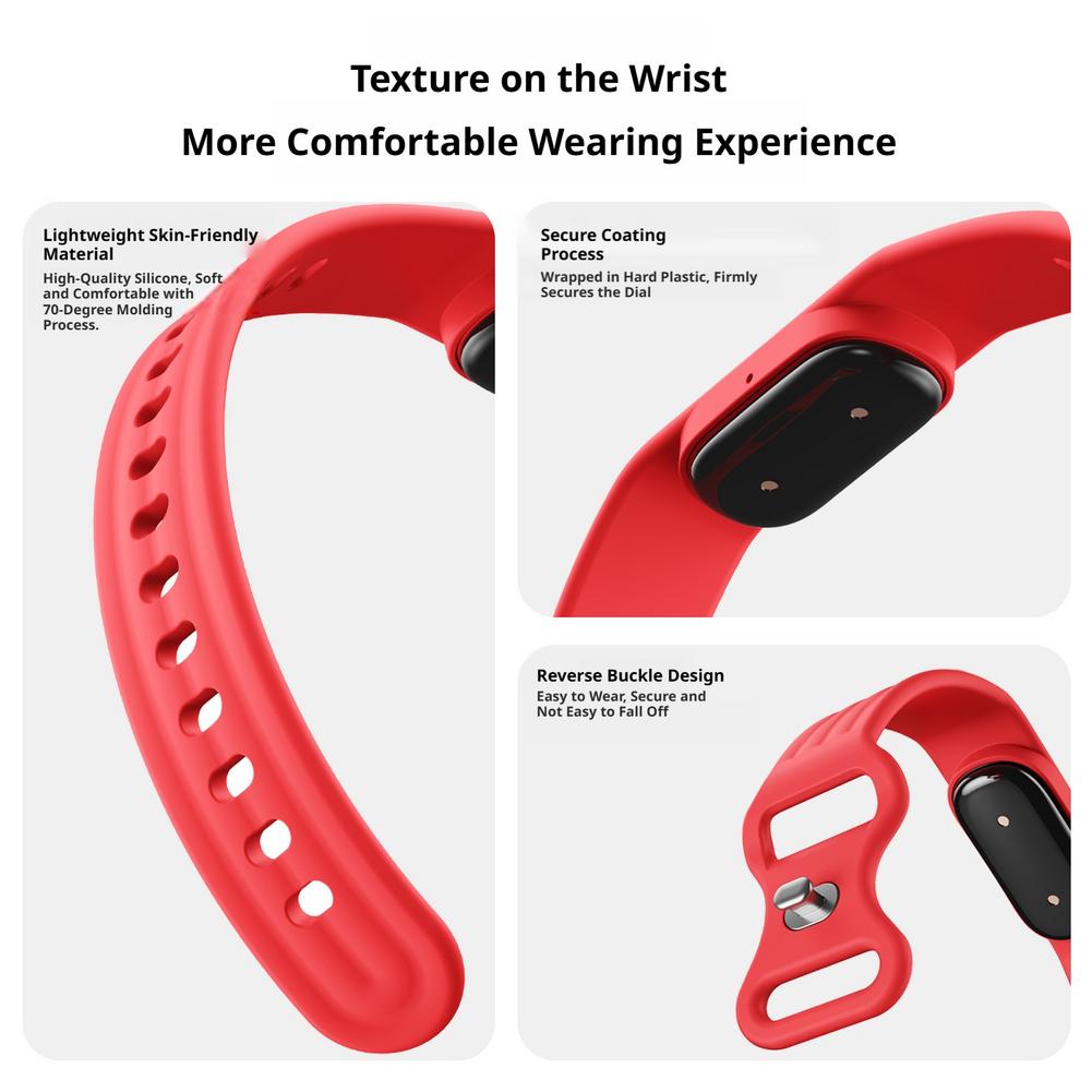 สายซิลิโคนสำหรับนาฬิกา Google  - Watch Strap Replacement บทวิจารณ์และราคา