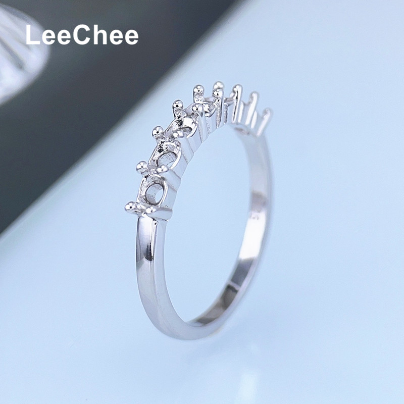 คงที่แหวนสําหรับ Moissanite หร - Sterling Silver Ring บทวิจารณ์และราคา