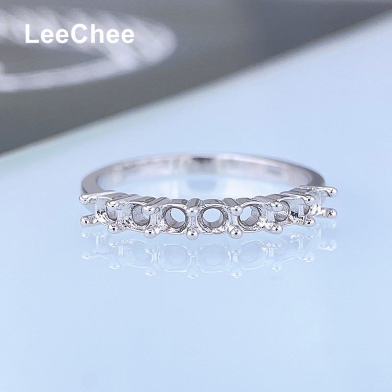 คงที่แหวนสําหรับ Moissanite หร - Sterling Silver Ring บทวิจารณ์และราคา