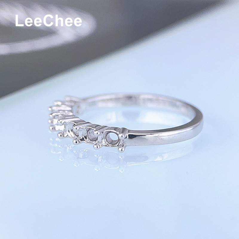 คงที่แหวนสําหรับ Moissanite หร - Sterling Silver Ring บทวิจารณ์และราคา