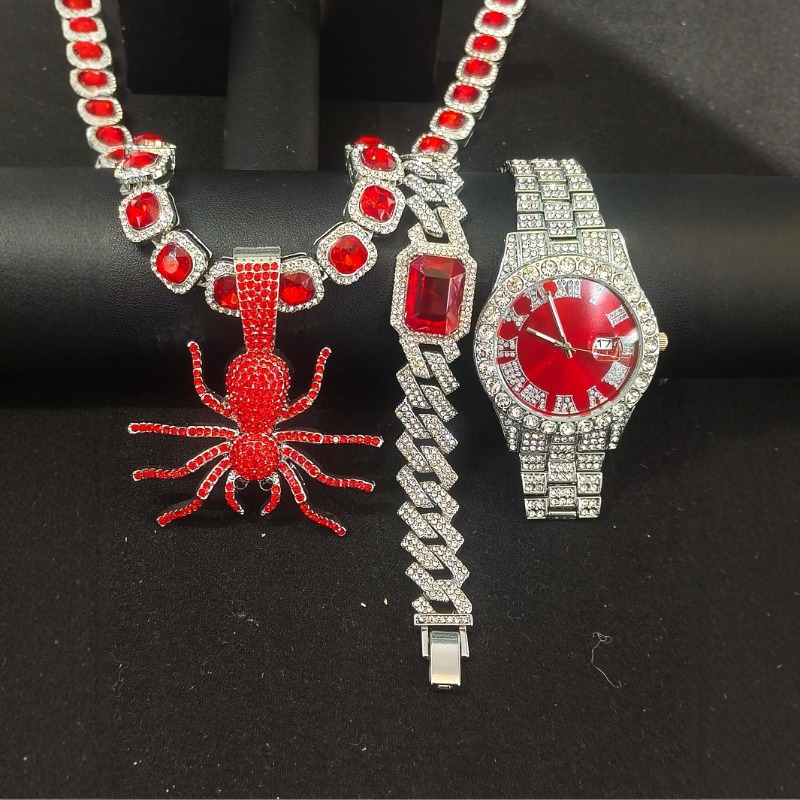 ชุดเครื่องประดับฮิปฮอปสำหรับผู - Icebox Jewelry Watches บทวิจารณ์และราคา